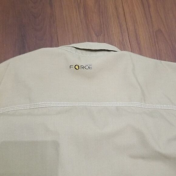 Carhartt® Men's FR Force Lightweight Button Down Size 4X tall - Picture 6 of 7